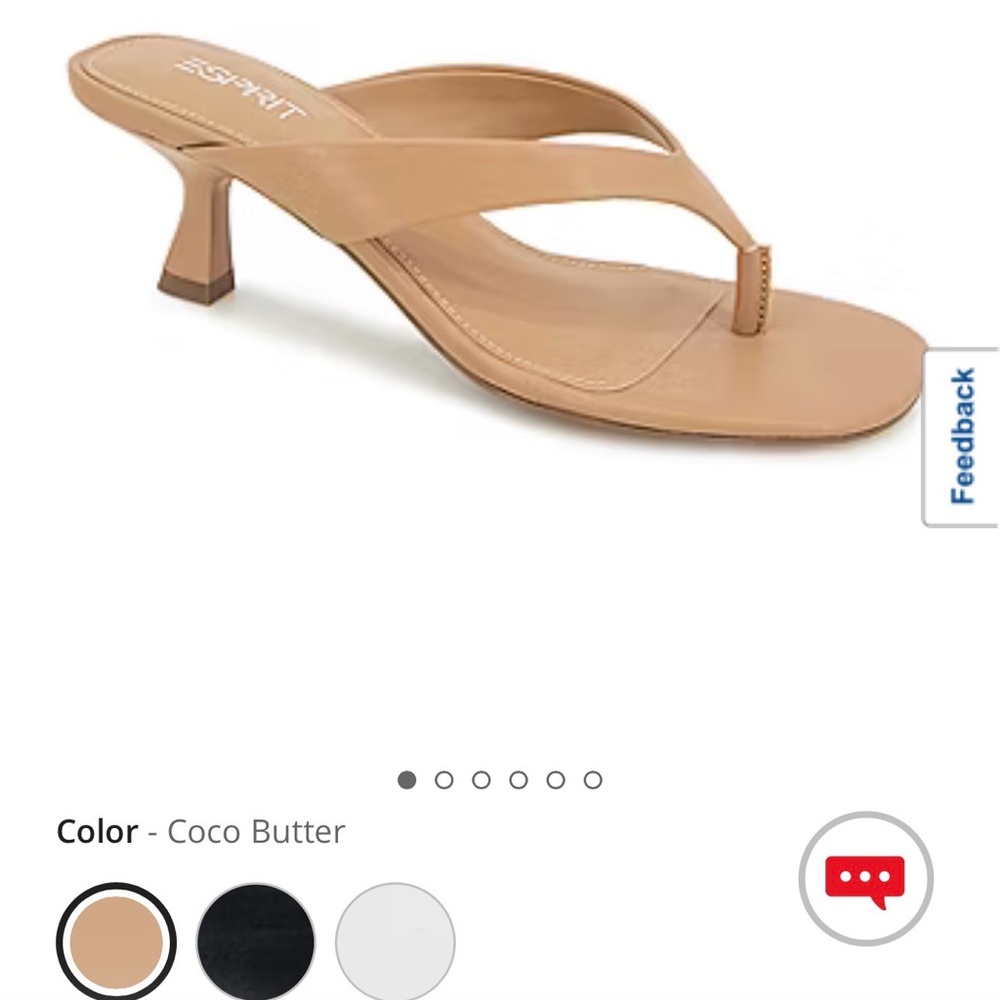 NWT Esprit Elayna kitten heels